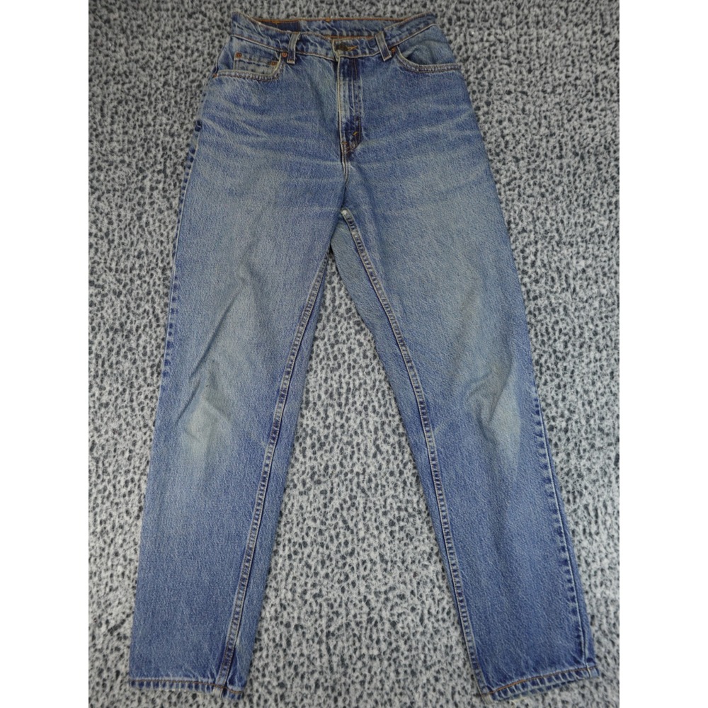 Levis 550 Relaxed Fit Tapered Leg Jeans Womens 6 Reg Blue Good Vintage